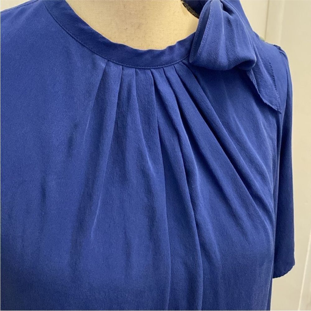 Sandro Elegant Blue Women's Top, S - Picture 3 of 7